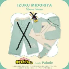 ヒロアカ 緑谷 デク ルームウェアパーカー palude パジャマ - メルカリ