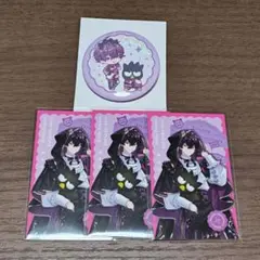 Oriens×サンリオ ランダムフォト風カード 缶バッジ 佐伯イッテツ