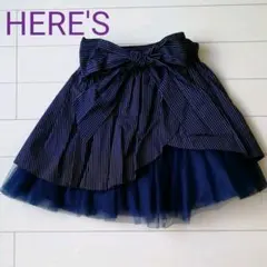 HERE'S ミニスカート ☆ 美品