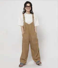 niko and... リネン　サロペット　新品　未使用