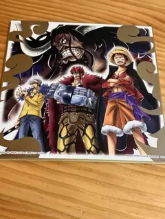 ワンピース 色紙 4人集合 カイドウ ルフィ キッド ロー