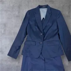 美品❣️COMME CA ISM ネイビー ビジネススーツ セット Lサイズ