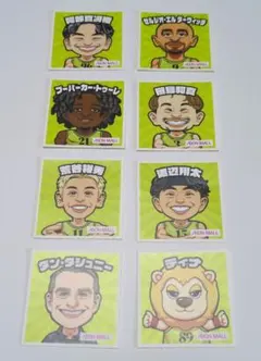 仙台89ers 来場者特典ステッカー　8枚セット