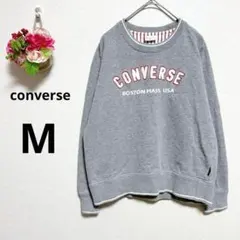 a5002 CONVERSE スウェット　トレーナー　長袖　カジュアル　M