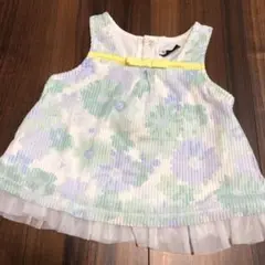 BeBe ワンピース チュニック ベベ ドレス　春夏　美品　70 80