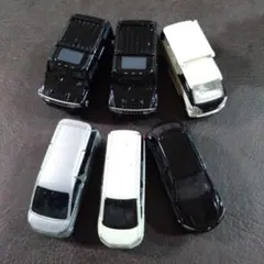 トミカ ミニカーセット（ブラック・ホワイト・シルバー）