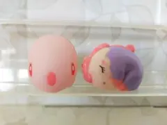 ポケモンキッズ　指人形　ムンナ　ムシャーナ　進化2体セット