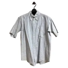 TOMMY HILFIGER ストライプ 半袖シャツ Mサイズ