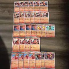 ポケモンカード 炎系 30枚セット