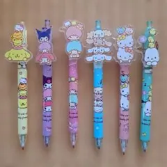 サンリオキャラクター ボールペン 6本セット