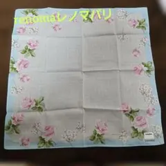 renomaレノマパリ 花柄 ハンカチ 約52cm正方形