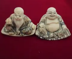 根付 4点セット 七福神モチーフ 置物【宝山】 根付 4点セット 七福神モチーフ 置物【宝山】 - メルカリ