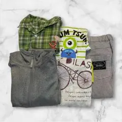 【おまとめ買い５点セット】シャツ　アウター　ズボン　キッズ男の子120サイズ
