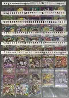 ジョジョの奇妙な冒険 シールウエハース 第一弾、第二弾　フルコンプ　全58種