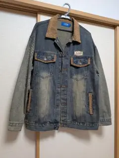 デニムジャケット ヴィンテージデザイン コーデュロイ 【着画あり】