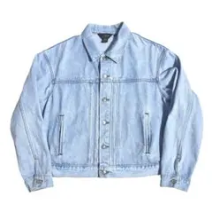 90s USA製 j.crew 2nd type デニムジャケット　巨人タグ