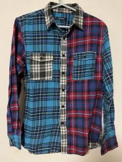 BEAMS チェック柄 ネルシャツ Mサイズ