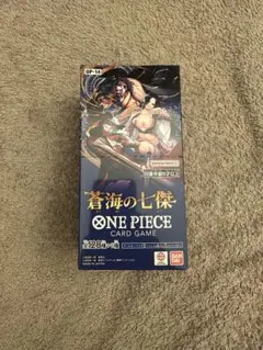 ONE PIECEカードゲーム 蒼海の七傑け 未開封BOX テープ未カット - メルカリ