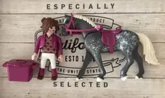 プレイモービル PLAYMOBIL 騎手と馬のサムネイル