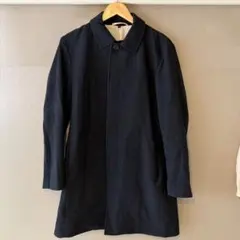 【無印良品】無印良品フレンチウール混メルトンハーフコート