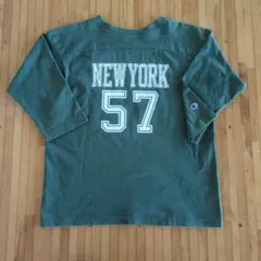 Champion t1044 NEW YORK サイズL 両面プリント