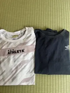 ATHLETA & THE NORTH FACE Tシャツ 140サイズ セット