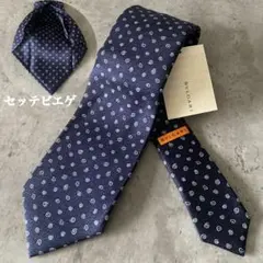新品✨ BVLGARI✨ブルガリ✨ネクタイ✨極上の逸品✨セッテピエゲ✨イタリア製
