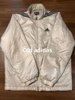 old adidas ナイロンジャケット ホワイト