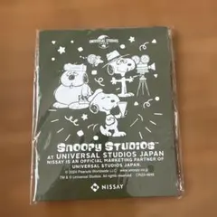 スヌーピー・スタジオ ミニポーチ ダークグリーン