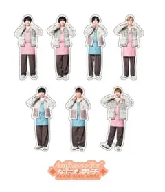 ⚫︎なにわ男子 ファミクラストア 福岡限定&共通セット フレークシール