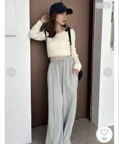 スナイデル　バリエーションワイドパンツ