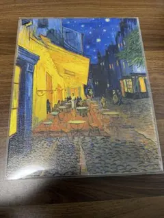 大ゴッホ展 夜のカフェテラス 複製画 ミニフレーム - メルカリ