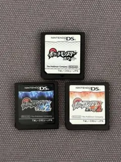 ポケットモンスター　DSソフト 3本セット