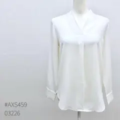 aquagarage Vネックブラウス ホワイト Mサイズ アクアガレージのサムネイル