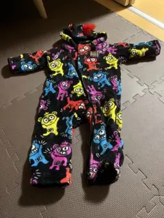 カラフルキャラクター フリースロンパース100円値下げしました！