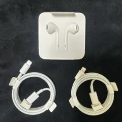 Apple純正イヤフォン・Lightningケーブルセット