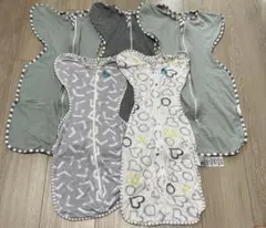 スワドルアップバンブーライトS 2点　おくるみ　M 3点　セット