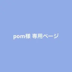 pom様 リクエスト 3点 まとめ商品
