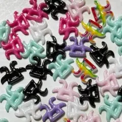 浜崎あゆみ Aマーク カラフル ネイルパーツ 【スプーン1杯分 】