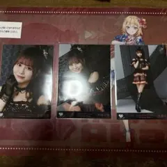 大場花菜 イコラブ アリーナツアー2025 黒衣装 生写真 コンプ