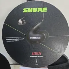 SHURE AONIC5 SE53BABK+UNI-A イヤホン ノズル1本欠品のサムネイル