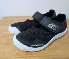 美品！new balance メッシュサンダル 208 ブラック 18cm