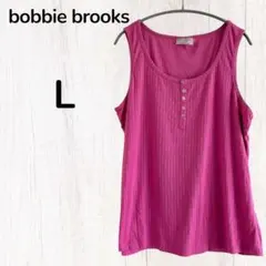 bobbie brooks 【L】ピンク タンクトップ トップス
