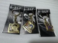 エヴァンゲリオン　レトロ　キーホルダー 碇シンジ　綾波レイ　初号機　計3点