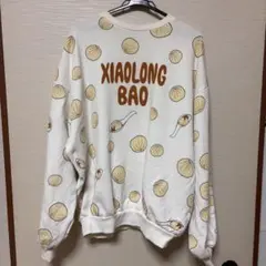 punyus 小籠包プリント トレーナー
