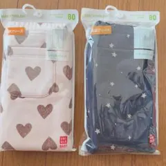 【新品】　レギュラーフィット　80サイズ　フリースレギンス　長ズボン