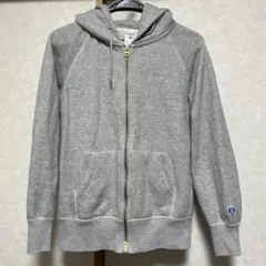 Orcival グレー フルジップ フーディ サイズ1