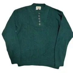 ヘンリーネックセーター