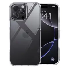 CASEKOO iPhone 16 Pro Max 用 ケース クリア 耐衝撃