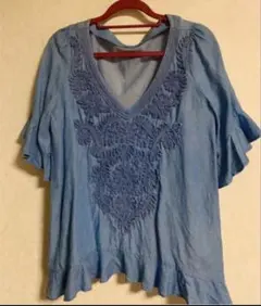 グレースコンチネンタル デニム刺繍ブラウス検スナイデル、チコのサムネイル